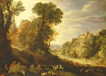 Krajobraz górski, 1626